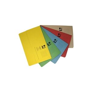 Q-Connect Document Wallets Foolscap Assorted (50 Pack) KF01490 Q-Connect Document Wallets Foolscap Assorted (50 Pack) KF01490