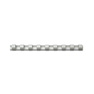 Fellowes Apex (12mm) Plastic Comb (White) - 6201001 Fellowes Apex (12mm) Plastic Comb (White) - 6201001