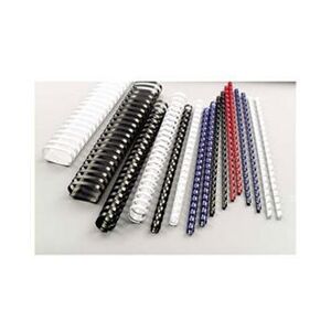 GBC Binding Combs Plastic 21 Ring 45 Sheets A4 8mm Blue - 4028234 GBC Binding Combs Plastic 21 Ring 45 Sheets A4 8mm Blue - 4028234