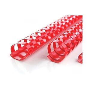 GBC Binding Combs Plastic 21 Ring 45 Sheets A4 8mm Red - 4028214 GBC Binding Combs Plastic 21 Ring 45 Sheets A4 8mm Red - 4028214