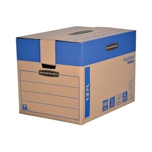 Fellowes Bankers SmoothMove Prime Box 127L XL Brown/Blue (Pack 5) Fellowes Bankers SmoothMove Prime Box 127L XL Brown/Blue (Pack 5)