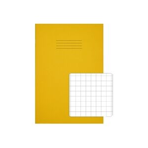 Rhino Exercise Book 10mm Square 64P A4 Yellow (Pack of 50) VC48405 Rhino Exercise Book 10mm Square 64P A4 Yellow (Pack of 50) VC48405