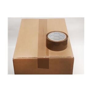 Unbranded Buff BOPP Tape 48mm 132m 35mu Box 36 Unbranded Buff BOPP Tape 48mm 132m 35mu Box 36