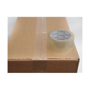 Unbranded Clear BOPP Tape 48mm 66m 45mu Box 36 Unbranded Clear BOPP Tape 48mm 66m 45mu Box 36