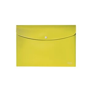 Leitz Recycle Document Wallet Plastic A4 Yellow (Pack of 10) 46780015 Leitz Recycle Document Wallet Plastic A4 Yellow (Pack of 10) 46780015