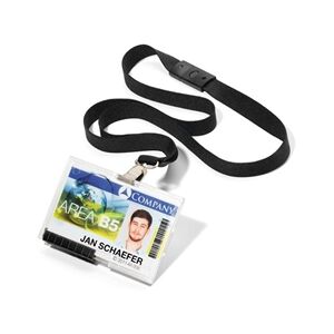 Durable PUSHBOX Lanyard ID Holder Durable PUSHBOX Lanyard ID Holder
