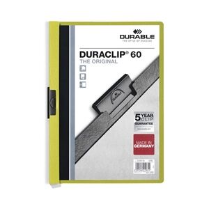 Durable DURACLIP 60 A4 Folder Green Durable DURACLIP 60 A4 Folder Green