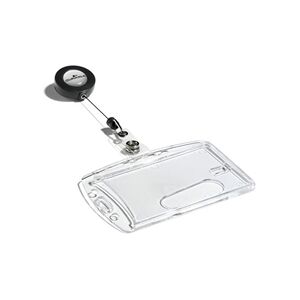 Durable Badge Reel ID Holder Clear Durable Badge Reel ID Holder Clear