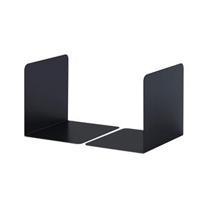 Durable Bookends Small Set of 2 Black Durable Bookends Small Set of 2 Black