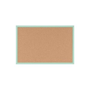 Bi-Office Pastel Cork Noticeboard Green Frame 600x400mm MC030011971 Bi-Office Pastel Cork Noticeboard Green Frame 600x400mm MC030011971