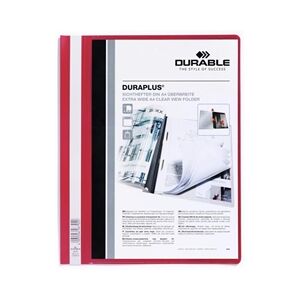 Durable DURAPLUS A4+ Folder Red Durable DURAPLUS A4+ Folder Red