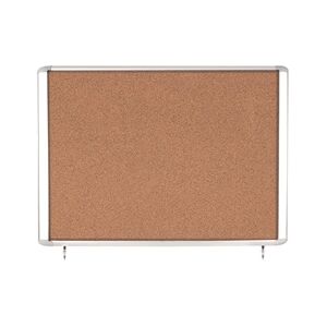 Bi-Office Mastervision Out Display Cork Lockable Door Top Hinged 18xA4 Bi-Office Mastervision Out Display Cork Lockable Door Top Hinged 18xA4