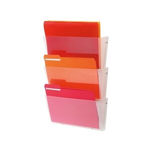 Deflecto Linked Wall File Pocket A4 (3 Pack) Deflecto Linked Wall File Pocket A4 (3 Pack)