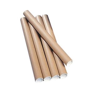 Unbranded Postal Tube 625x50mm Brown Kraft (25 Pack) PT-050-02-0625 Unbranded Postal Tube 625x50mm Brown Kraft (25 Pack) PT-050-02-0625