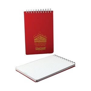 Exacompta Ruled Watershed Waterproof Book 101x156mm Red 2291 Exacompta Ruled Watershed Waterproof Book 101x156mm Red 2291
