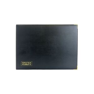 Exacompta Guildhall Loose-Leaf Visitors Book Landscape Black T40 Exacompta Guildhall Loose-Leaf Visitors Book Landscape Black T40