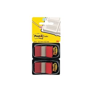Post-it Index Tabs Dispenser with Red Tabs (2 Pack) 680-R2EU Post-it Index Tabs Dispenser with Red Tabs (2 Pack) 680-R2EU