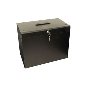 Cathedral Metal File Box Home Office A4 Black Cathedral Metal File Box Home Office A4 Black