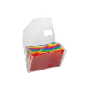 Snopake Rainbow Expanding Organiser A4 Snopake Rainbow Expanding Organiser A4