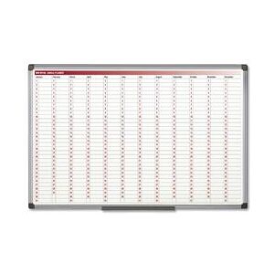 Bi-Silque Perpetual Year Planner Magnetic Drywipe with - GA0360170 Bi-Silque Perpetual Year Planner Magnetic Drywipe with - GA0360170