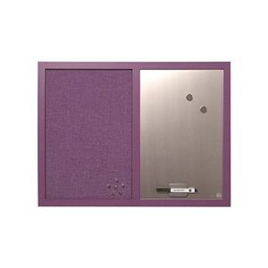 Bi-Office Combination Board Lavender Si Bi-Office Combination Board Lavender Si