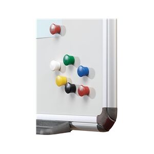 Nobo Drawing Pin Magnet 18mm Assorted (12 Pack) Nobo Drawing Pin Magnet 18mm Assorted (12 Pack)