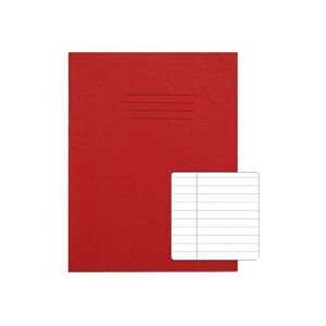 Rhino Exercise Book 8mm Ruled 80 Pages 9x7 Red (Pack of 100) VC46631 Rhino Exercise Book 8mm Ruled 80 Pages 9x7 Red (Pack of 100) VC46631