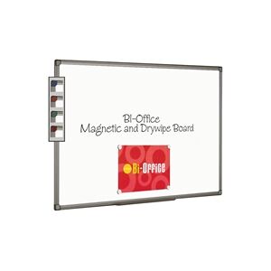 Bi-Office Aluminium Finish Magnetic Whiteboard 900x600mm Bi-Office Aluminium Finish Magnetic Whiteboard 900x600mm