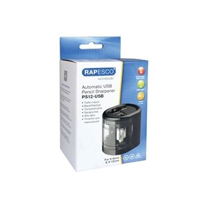 Rapesco USB Electric Pencil Sharpener Black Rapesco USB Electric Pencil Sharpener Black