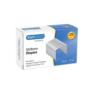 Rapesco 53/8mm Staples (5000 Pack) 0750 Rapesco 53/8mm Staples (5000 Pack) 0750