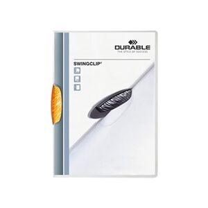 Durable SWINGCLIP 30 Document Swing Clip File 25 Pack A4 Orange Durable SWINGCLIP 30 Document Swing Clip File 25 Pack A4 Orange