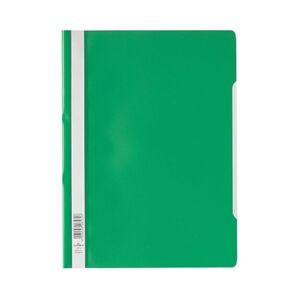 Durable Clear View Project Folder Report File 50 Pack A4 Green Durable Clear View Project Folder Report File 50 Pack A4 Green