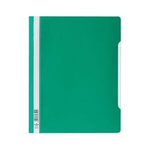 Durable Clear View Project Folder Report File 50 Pack A4+ Green Durable Clear View Project Folder Report File 50 Pack A4+ Green