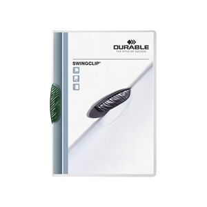 Durable SWINGCLIP 30 Document Swing Clip File 25 Pack A4 Green Durable SWINGCLIP 30 Document Swing Clip File 25 Pack A4 Green