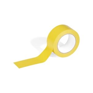 Durable DURALINE Removable PVC Floor Marking Tape 50mm x 33m - Yellow Durable DURALINE Removable PVC Floor Marking Tape 50mm x 33m - Yellow