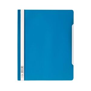 Durable Clear View Project Folder Report File 50 Pack A4+ Blue Durable Clear View Project Folder Report File 50 Pack A4+ Blue