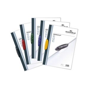Durable SWINGCLIP 30 Document Swing Clip File 25 Pack A4 Assorted Durable SWINGCLIP 30 Document Swing Clip File 25 Pack A4 Assorted