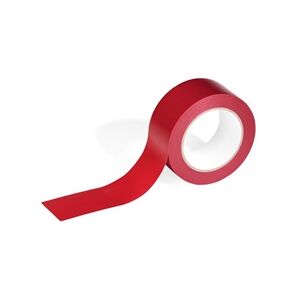Durable DURALINE Removable PVC Floor Marking Tape 50mm x 33m - Red Durable DURALINE Removable PVC Floor Marking Tape 50mm x 33m - Red
