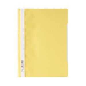 Durable Clear View Project Folder Report File 50 Pack A4 Yellow Durable Clear View Project Folder Report File 50 Pack A4 Yellow