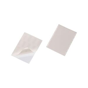 Durable POCKETFIX Self-Adhesive Clear Label Pockets - 5 Pack - A5 Durable POCKETFIX Self-Adhesive Clear Label Pockets - 5 Pack - A5
