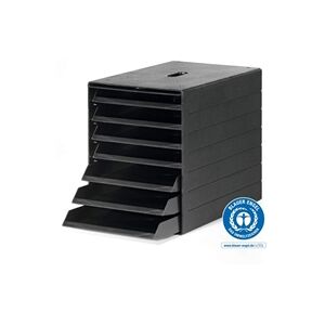 Durable IDEALBOX ECO PLUS Recycled Plastic 7 Drawer File - Grey Durable IDEALBOX ECO PLUS Recycled Plastic 7 Drawer File - Grey