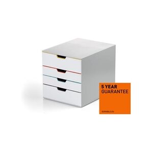 Durable VARICOLOR MIX Desktop Organiser 4 Drawer Colour Coded A4+ Durable VARICOLOR MIX Desktop Organiser 4 Drawer Colour Coded A4+