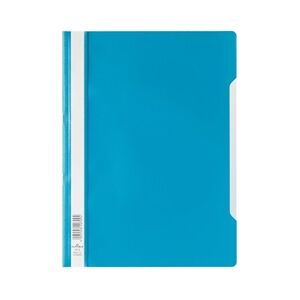 Durable Clear View Project Folder Report File 25 Pack A4 Blue Durable Clear View Project Folder Report File 25 Pack A4 Blue