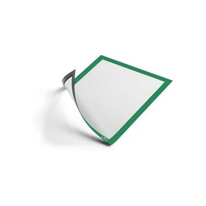 Durable DURAFRAME Magnetic Document Signage Frame - 5 Pack - A4 Green Durable DURAFRAME Magnetic Document Signage Frame - 5 Pack - A4 Green