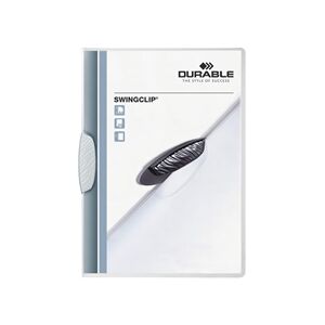 Durable SWINGCLIP 30 Document Swing Clip File 25 Pack A4 White Durable SWINGCLIP 30 Document Swing Clip File 25 Pack A4 White