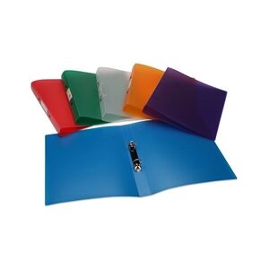 Q-Connect 2 Ring Binder Frosted A4 Assorted (12 Pack) KF02488 Q-Connect 2 Ring Binder Frosted A4 Assorted (12 Pack) KF02488