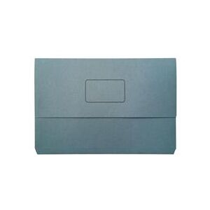 Unbranded Document Wallet 220gsm Foolscap Blue (Pack of 50) 45913KIN02 Unbranded Document Wallet 220gsm Foolscap Blue (Pack of 50) 45913KIN02
