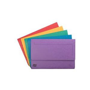 Exacompta Europa Pocket Wallet Foolscap Assorted A (25 Pack) 4790 Exacompta Europa Pocket Wallet Foolscap Assorted A (25 Pack) 4790