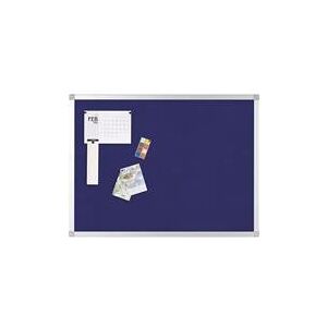 Q-Connect Aluminium Frame Felt Noticeboard 1800x1200mm Blue - KF01078 Q-Connect Aluminium Frame Felt Noticeboard 1800x1200mm Blue - KF01078