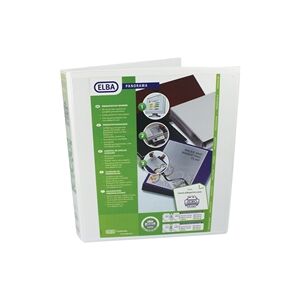 Elba Panorama 25mm 2 D-Ring Presentation Binder A4 White (6 Pack) Elba Panorama 25mm 2 D-Ring Presentation Binder A4 White (6 Pack)